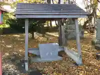 石狩八幡神社の手水舎