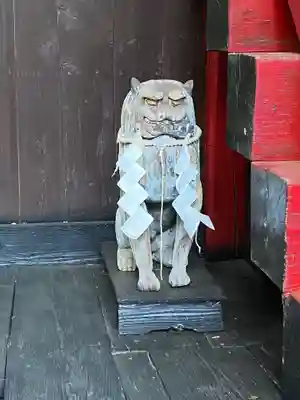 花園神社の狛犬