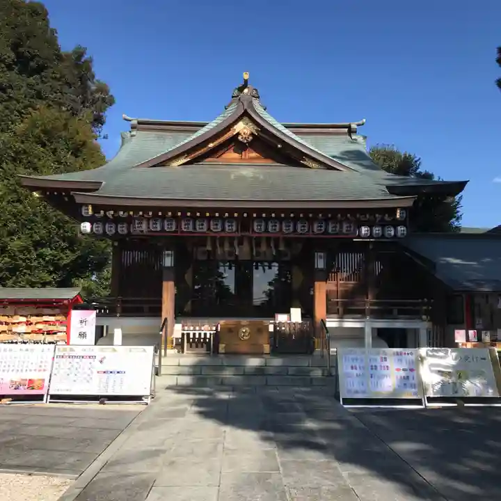 中野沼袋氷川神社の本殿・本堂