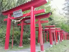 萬蔵稲荷神社の鳥居