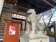 小室浅間神社の狛犬