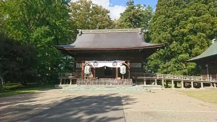 青森縣護國神社の本殿・本堂