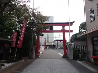 東京羽田 穴守稲荷神社の鳥居