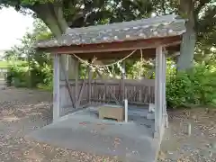 三谷原神社の手水