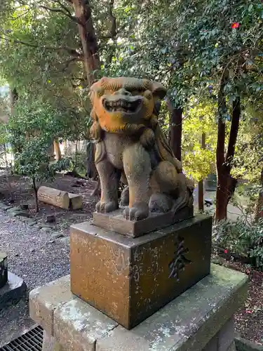 姉埼神社の狛犬