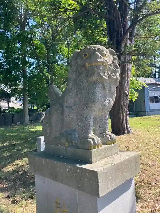 幌向神社の狛犬