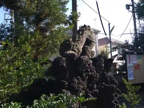 御霊神社の狛犬