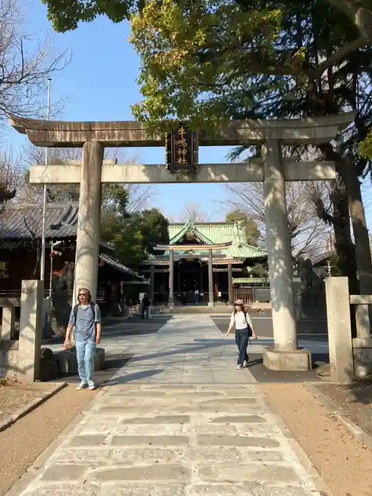 牛嶋神社の鳥居