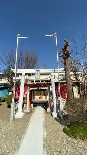 本町南町八幡神社の鳥居