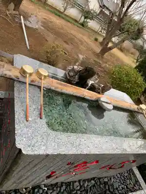 七福尊真延寺の手水舎