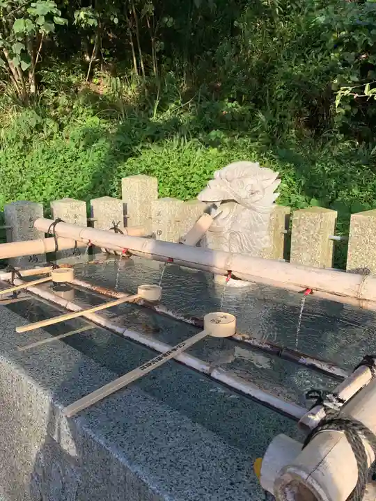 出雲大社福井分院の手水舎