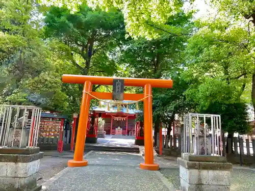 村富神社の鳥居