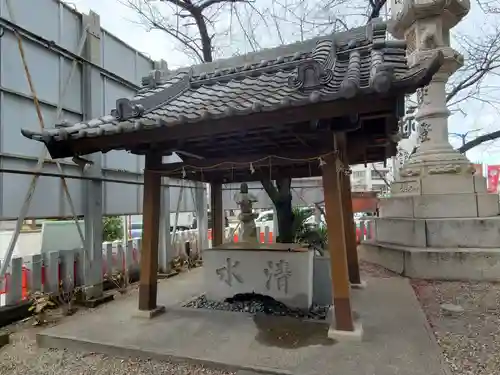 神明社（赤塚神明社）の手水舎