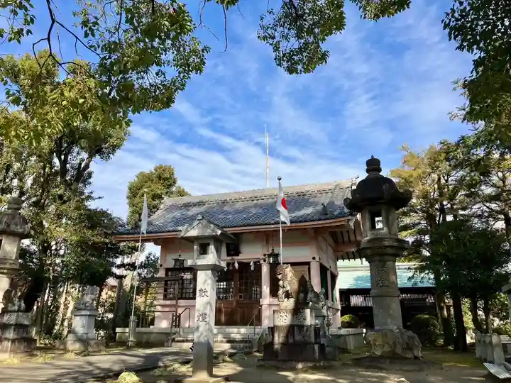 大神神社(花池)の本殿・本堂