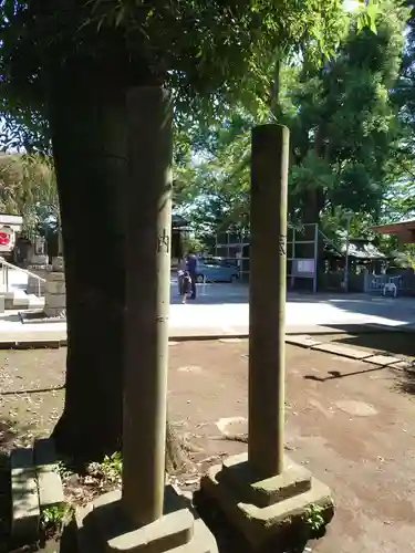 大泉氷川神社の鳥居