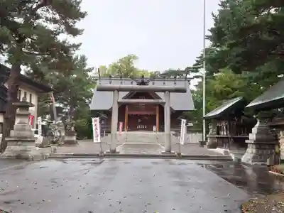 富良野神社の鳥居