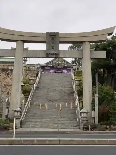 亀山八幡宮の鳥居