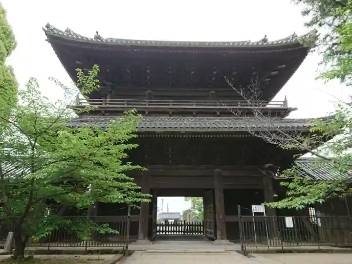 大樹寺(松安院大樹寺)の山門・神門