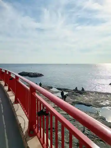 江島神社の景色