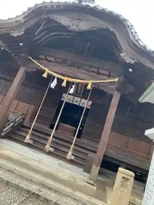 赤嵜神社の本殿・本堂