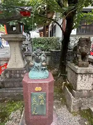 八坂神社(祇園さん)の像