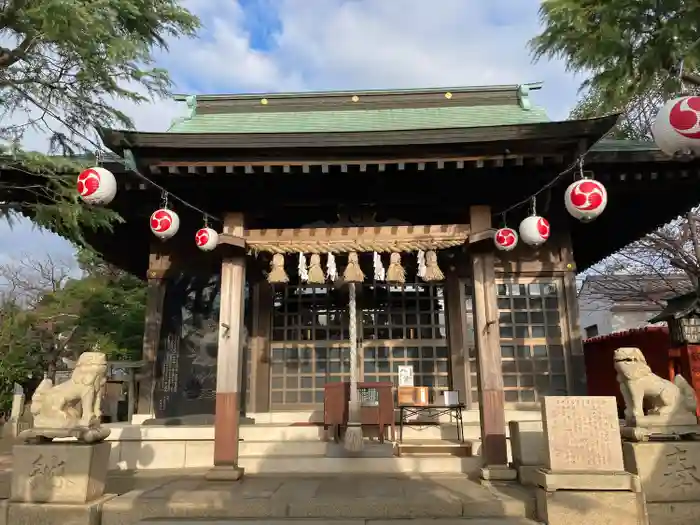 大歳神社の本殿