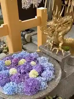 白山神社の手水舎