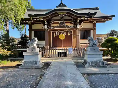 上川原日枝神社の本殿・本堂