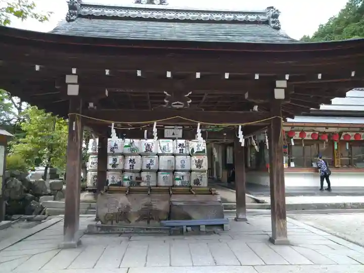 日牟禮八幡宮の手水舎
