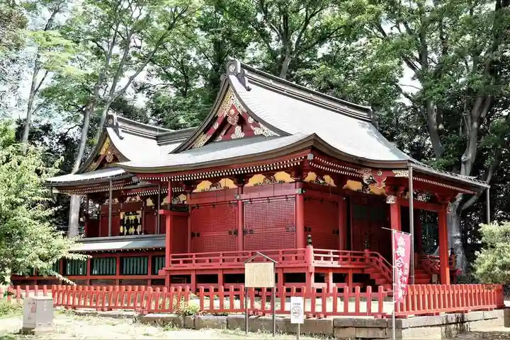 三芳野神社の本殿・本堂