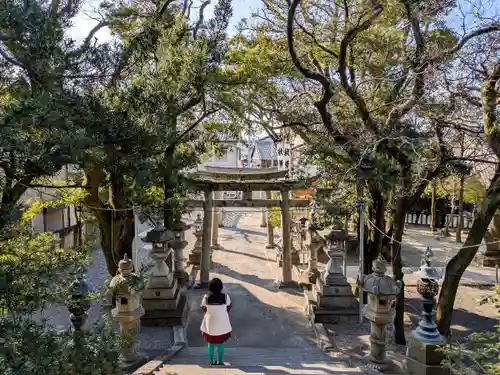 岐佐神社の鳥居