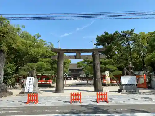 筥崎宮の鳥居