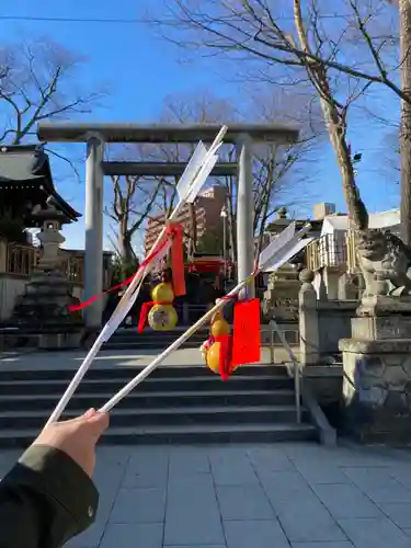 安積國造神社の鳥居