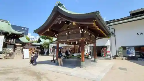 大阪天満宮の手水舎