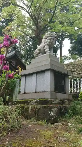 一之宮貫前神社の狛犬