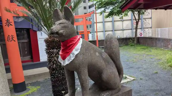 内畑稲荷神社の狛犬