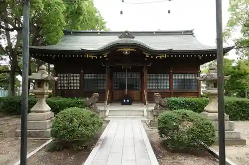 甲鉾神社の本殿