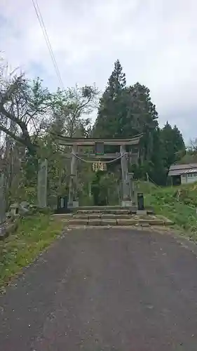 熊野神社の鳥居