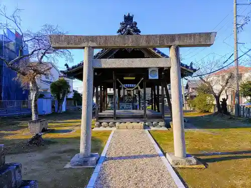 八幡社（大野山）の鳥居