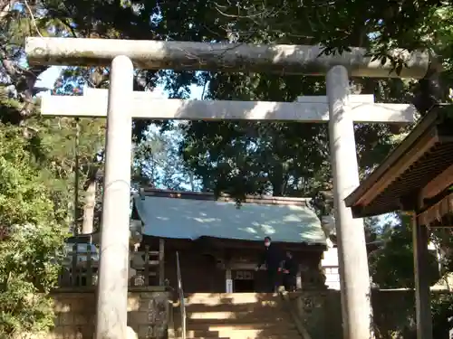 側高神社の鳥居