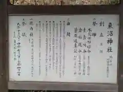 東沼神社の歴史