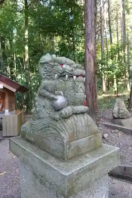 眞名井神社(籠神社奥宮)の狛犬