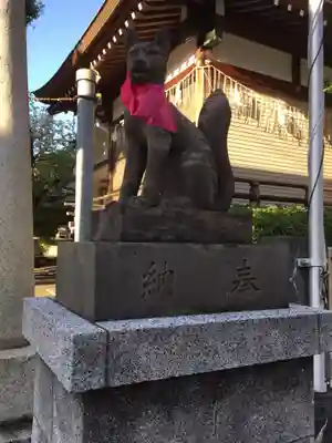 飛木稲荷神社の狛犬