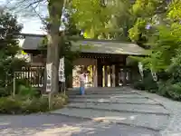 阿佐ヶ谷神明宮の山門・神門