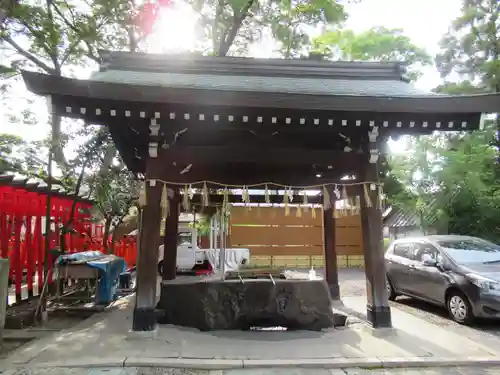 生根神社の手水