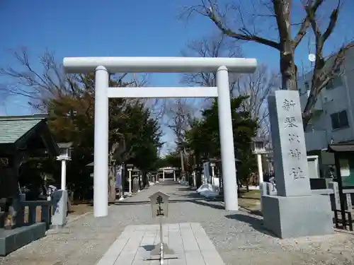 新琴似神社の鳥居