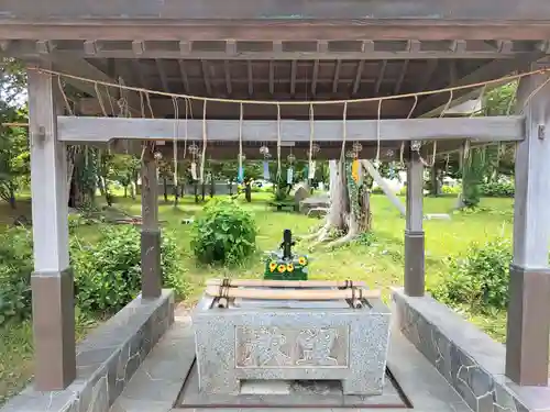 空知神社の手水舎