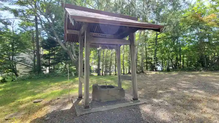 阿寒岳神社の手水舎