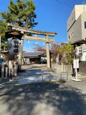 與杼神社の鳥居