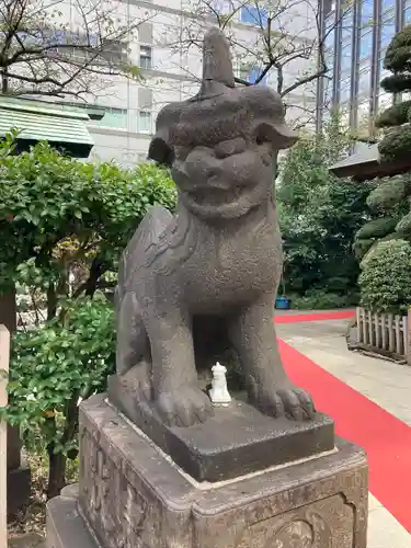 芝大神宮の狛犬